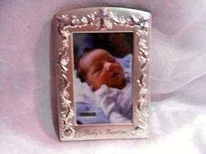 MARCO MALDEN- 4X6'' TONO PLATA '' BAUTIZO BEBÉ'' - Imagen 1 de 1