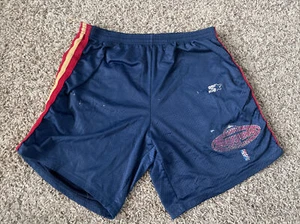 Vintage 90s Denver Nuggets XL NBA Authentics Team Issued Shorts VTG - Picture 1 of 6