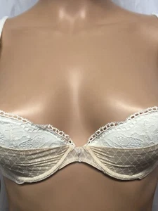 Bra Push-Up Woman Home Interior Lejaby Size 85A Beige Colour New - Picture 1 of 8