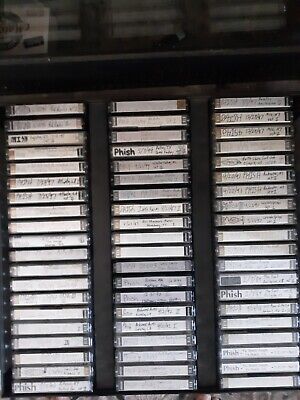 Phish Cassette Lot 60 Tapes Sold As Blank TDK Maxell Mostly 80's And 90's • 47$