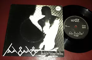 FAD GADGET Back To Nature / The Box 1979 7 INCH MUTE 002 synth new wave classic - Picture 1 of 1