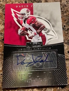DAVID JOHNSON 2016 PANINI DONRUSS SIGNATUR AUTOGRAMM "TEAM MARKEN" TEXANS - Bild 1 von 2