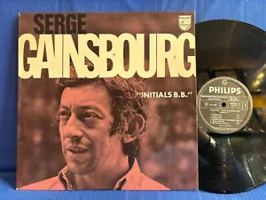 SERGE GAINSBOURG INITIALS BB 849505 DILLARD. ORIGINAL FRANCE LP EXC - Bild 1 von 3