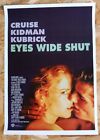 Affiche du film "Eyes wide shut" avec Tom Cruise  -  29,7 x 42 cm - neuve