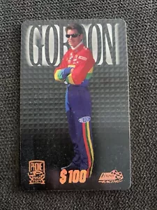 Phonepak 1996 $100 Jeff Gordon - limited Edition - 181/280 Unscratched - Picture 1 of 2