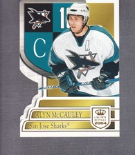 2003-04 Crown Royale Hockey #86 Alyn McCauley