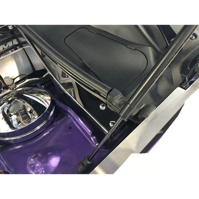 Extensiones de firewall para Challenger SRT Hellcat/SRT8 2008-19 con interruptores de pasador de capó Foto 1 de 3