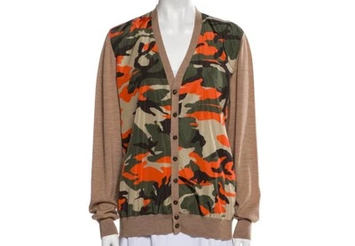 DSQUARED2 CAMOUFLAGE PRINT WOOL SWEATER/ ITALY/NEW - Image 1 of 4