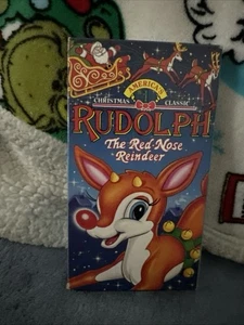 Rudolph The Red Nosed Reindeer 1992 VHS Christmas Childrens Story Holidays - Picture 1 of 5