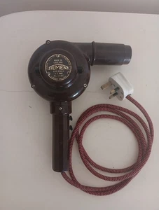 Vintage Siemens Bakelit Haartrockner funktionstüchtig braun UK Stecker Sammlerstück - Bild 1 von 6