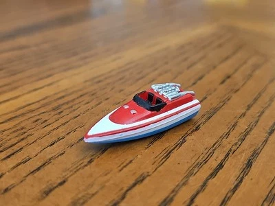 MICRO MÁQUINAS LANCHA RÁPIDA TIPO 1 NANCY ROJO BLANCO AZUL VINTAGE AÑOS 90 JUGUETES GALOOB Foto 1 de 4