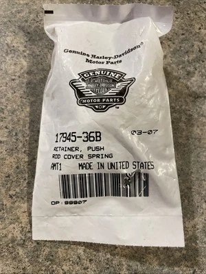 Retenedor de resorte de varilla de empuje Harley Davidson 17945-36B nuevo en stock Foto 1 de 4