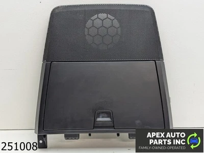 OEM 2011 GMC Acadia 3.6L Center Dash Cubby Storage Door Lid Trim Cover Speaker Foto 1 de 4