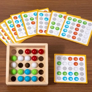 Bead Color Matching Game Color Sorting Game for Age 3 4 5 6 7 Years Old - Picture 1 of 6