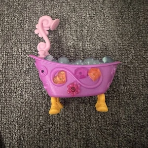 2012 MY LITTLE PONY PINKIE PIE CRYSTAL SPARKLE BATHTUB FIGURE HASBRO - Picture 1 of 4