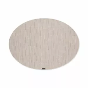 Chilewich Woven Oval Placemat, Size One Size - BEIGE ONLY ONE - Picture 1 of 1