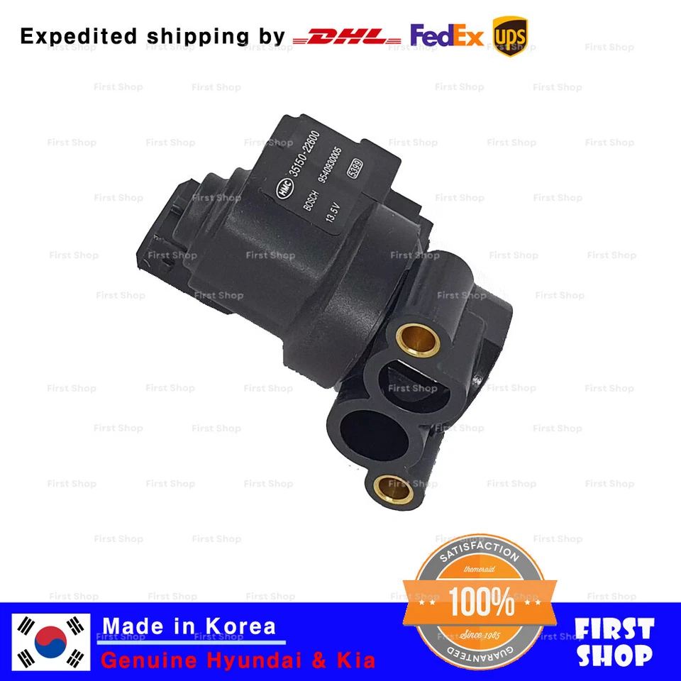 Válvula de control de velocidad en vacío 3515022600 para Hyundai Elantra Tiburon Getz Kia Spectra Foto 1 de 3