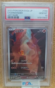 PSA 10 CHARMANDER - 168/165 - POKEMON 151 SV2A JAPANESE AR - Picture 1 of 2