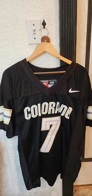 VTG 90s Authentic NCAA Nike Colorado Buffaloes Jersey 48 Mens XL John Hessler #7 - Image 1 of 4