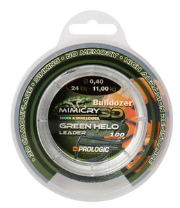 (0,14€/m) Prologic Mimicry 3D Green Holo Leader 100m 0,60mm 21,3kg Schlagschnur - Picture 1 of 1