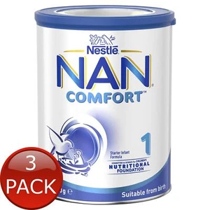 3 x Nan Comfort Stage 1 800G - Picture 1 of 3