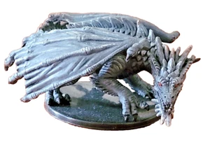 Adult Gray Dragon - Savage Encounters #1 R - D&D Miniatures - No stat card - Picture 1 of 1