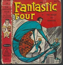 Fantastic Four in the House of Horrors by William Johnston 1968 Big Little Book