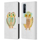 Official Wyanne Owl Leather Book Wallet Case Cover For Realme Phones