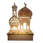LED Night Light Wooden LED Lamp Durable Easy To Use For Eid Ramadan
