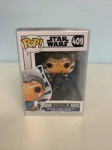 Funko Pop! Figura de vinilo Star Wars: Ahsoka #409 con protector Disney Bobble Head - Imagen 1 de 6