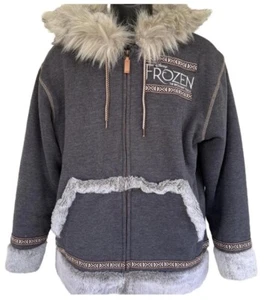 Disney Frozen LIMITED The Broadway Musical Kristoff Fur Hooded Zip-Up Hoodie - Picture 1 of 10