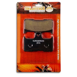 Rear Brake Pads for Yamaha Grizzly YFM 660 2002 2003 2004 2005 2006 2007 2008 - Picture 1 of 3