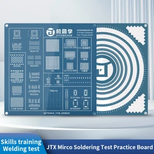 JTX JT-6 SMD/SMT BGA Componentes Prueba de Soldadura Tablero de Práctica Almohadilla para Principiantes - Imagen 1 de 9