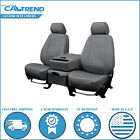Caltrend Charcoal Duraplus Front  Seat Covers For 2022-2024 Nissan Frontier