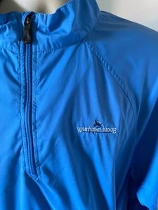 Adidas Golf Clima Proof Blue Pullover Shirt Jacket sz XL - Picture 1 of 6