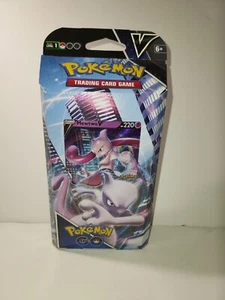 2022 Pokémon TCG Pokémon GO V Battle Dwck Mewtwo Box - Picture 1 of 6