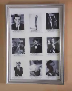 James Bond - Sean Connery - Somportex - Number 10 to 18 - A4 Framed Presentation - Picture 1 of 1