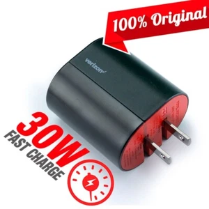 Original Verizon 30W Fast Charge USB-C Type-C Home Wall Charger Adapter - Picture 1 of 8