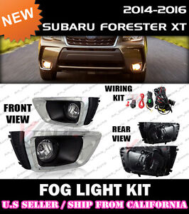 14 15 16 17 18 SUBARU FORESTER XT Fog Light Driving Lamp Kit w/Switch Wiring