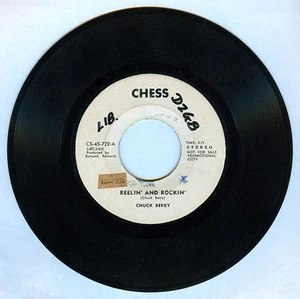 Philippines CHUCK BERRY Reelin’ And Rockin’ 45 rpm PROMO Vinyl Record - Picture 1 of 2
