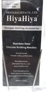 HiyaHiya Steel Circular Knitting Needles - Picture 1 of 3