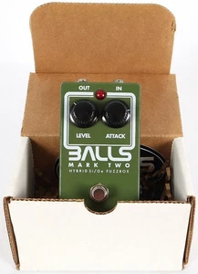 Balls Effects USA Mark Two Hybrid Si/GE Fuzz Electric Guitar Effect Pedal - Picture 1 of 7