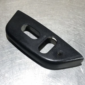1992–1996 Ford Bronco F-150 F-250 Passenger Window Switch Bezel Trim Black OEM - Picture 1 of 12