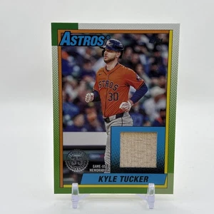 2025 Topps Series 1 1990 Topps Baseball Relic Kyle Tucker #T90R-KT - Picture 1 of 2