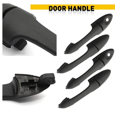 4PCS For 2001-2007 Ford Escape Focus Exterior Front & Rear Door Handles Outside - Image 1 of 4