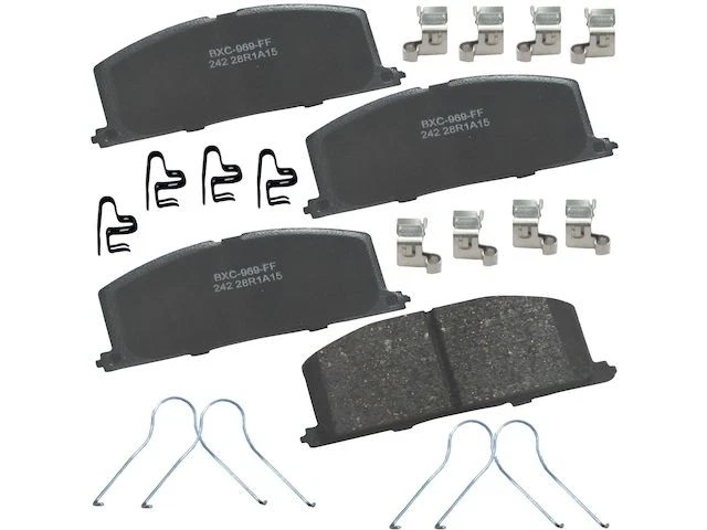 Juego de pastillas de freno delanteras para Toyota Tercel 1983-1999 1,5 L 4 cilindros 1984 1985 SX823WC Foto 1 de 1