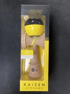 Kaizen Kendama (Yellow And Black Ball) - Picture 1 of 3
