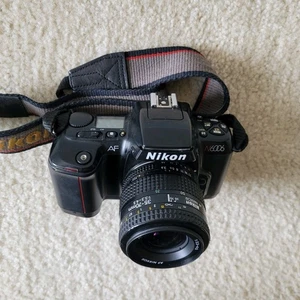 Nikon N6006 35mm SLR Camera with Nikon AF NIKKOR 35-70mm Lens & Flash, Untested. - Picture 1 of 19