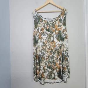 Logo Layers by Lori Goldstein 3X Sleeveless Tunic Tank Top - Picture 1 of 8