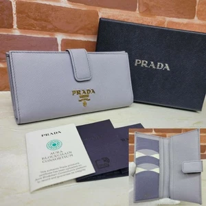 Seltene Prada Geldbörse Saffiano 1MV025 Lila - Bild 1 von 6